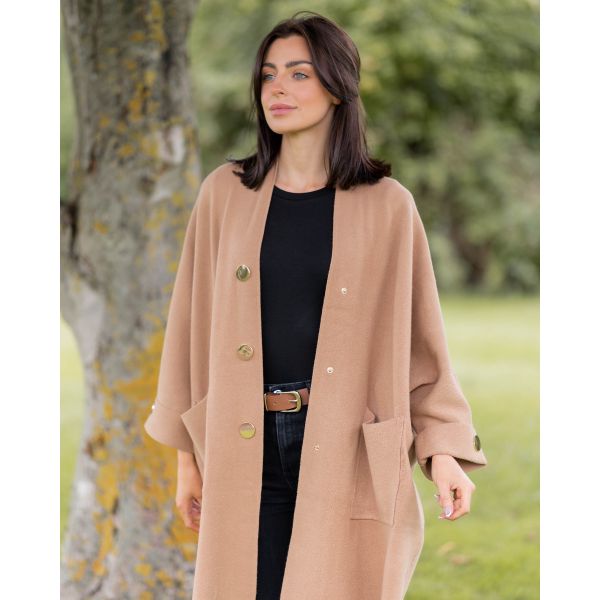 Carmella Cardigan | Camel