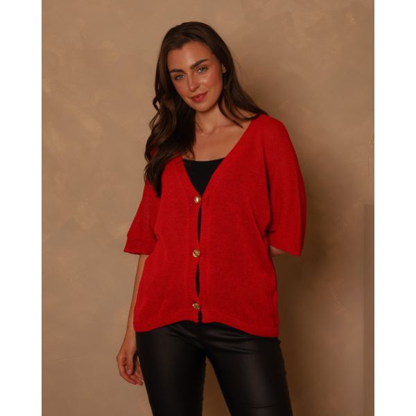 Erika Cardigan | Red