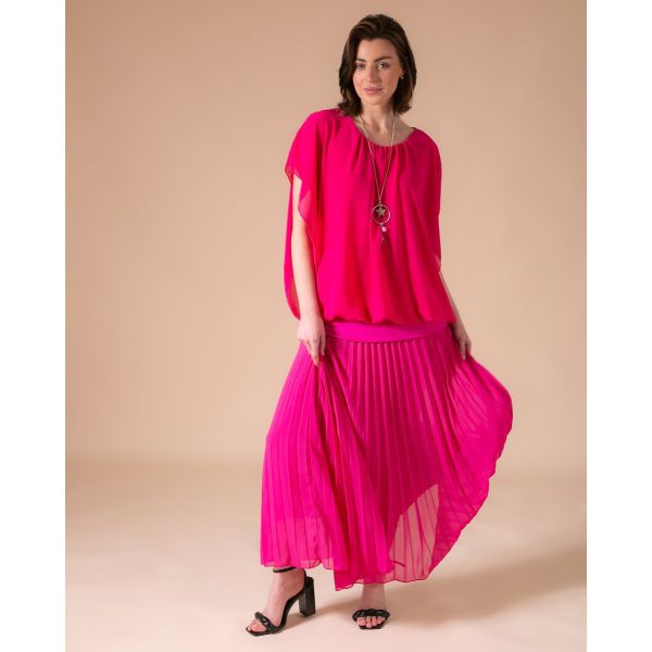 Sorrento Top | Cerise
