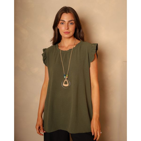 Sasha Top | Khaki