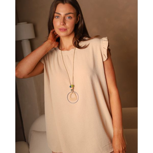 Sasha Top | Beige