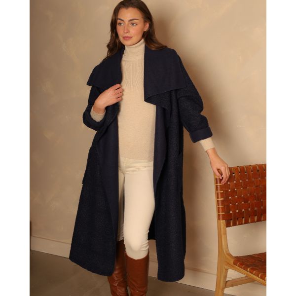 Kendall Coat | Navy