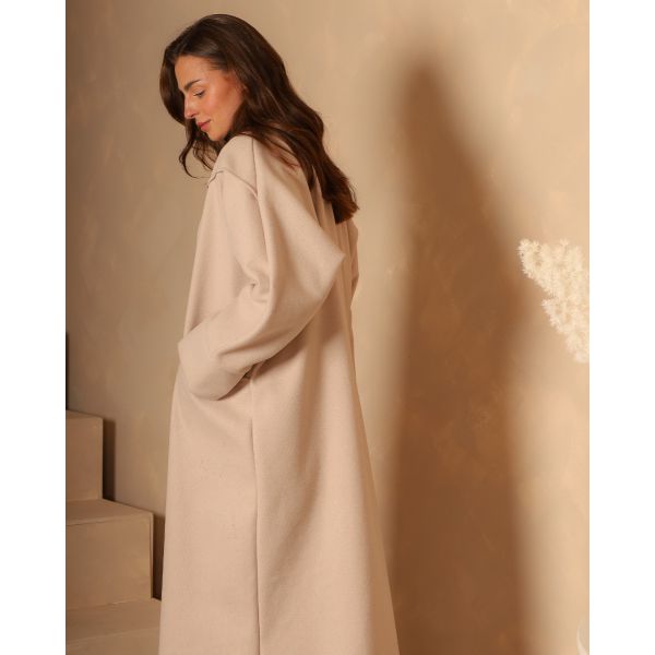 Nadia Coat | Cream