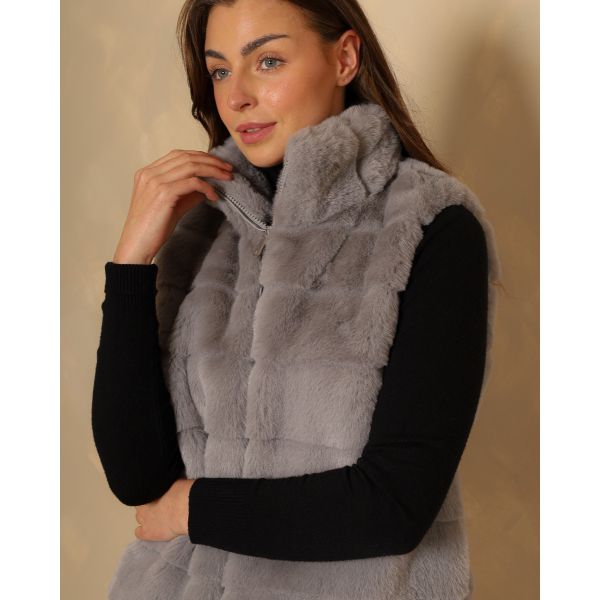 Hermione Gilet | Grey