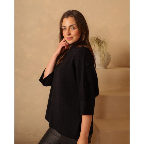 Poppy Knit | Black
