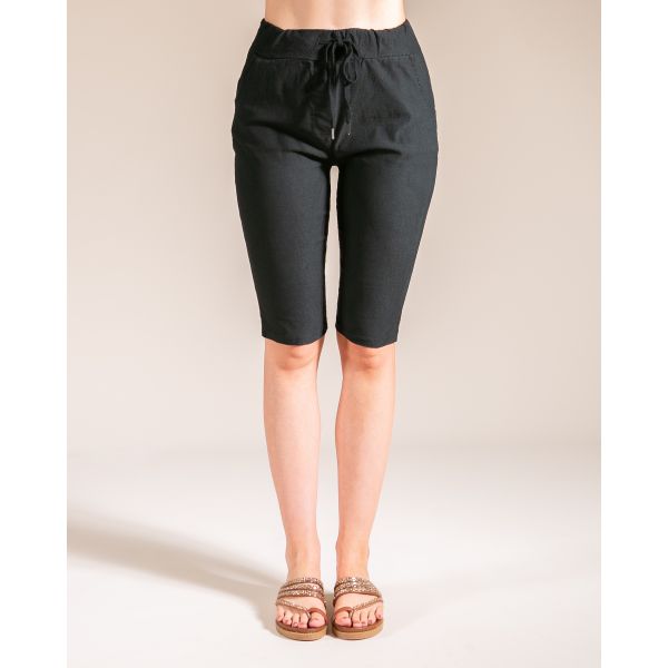 Jenna Capri Shorts | Black