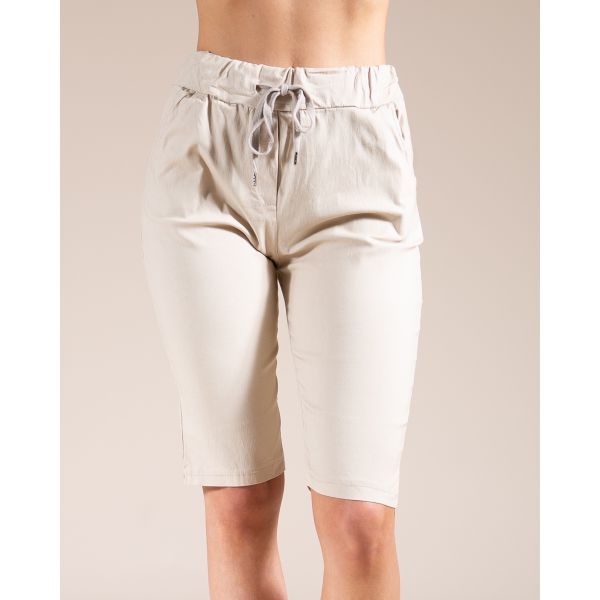 Jenna Capri Shorts | Cream