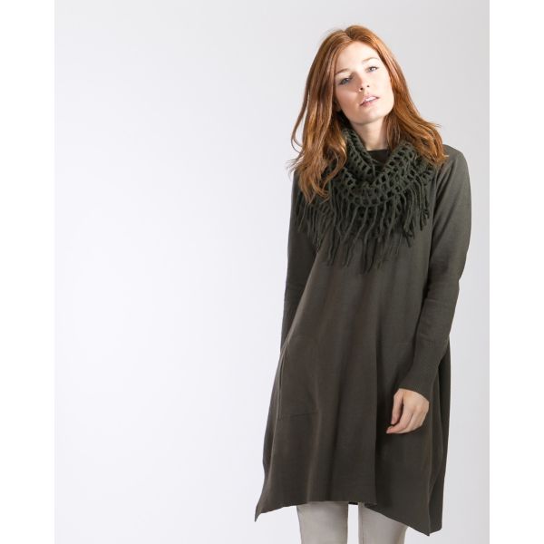 Aspen Knit and Snood | Khaki