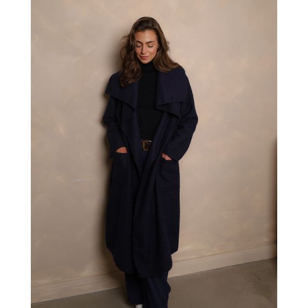 Kendall Coat | Navy