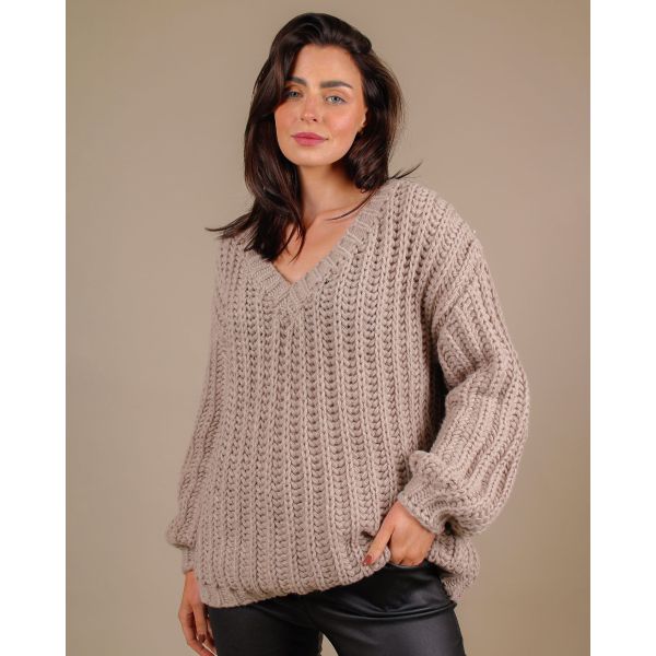 Harlow Jumper | Taupe