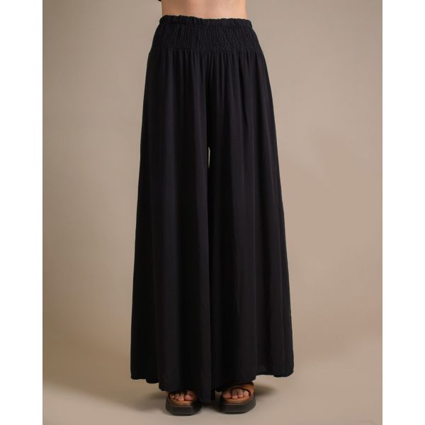 Adena Palazzo Trouser | Black