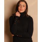 Margot Polo Knit |Black