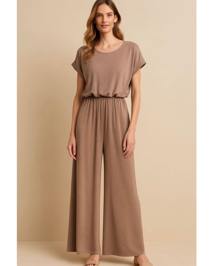 Jacque Jumpsuit | Camel 