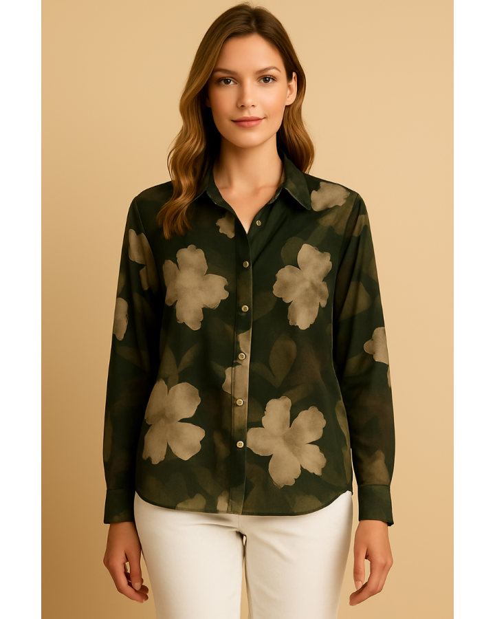 Lily Blouse | Khaki