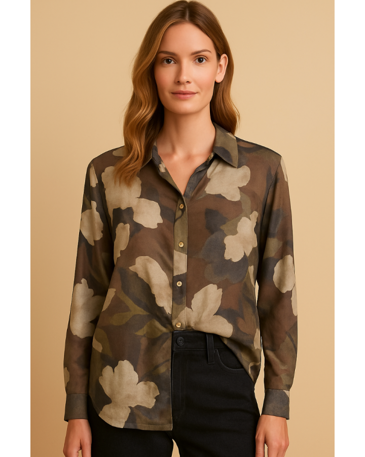 Lily Blouse | Brown 