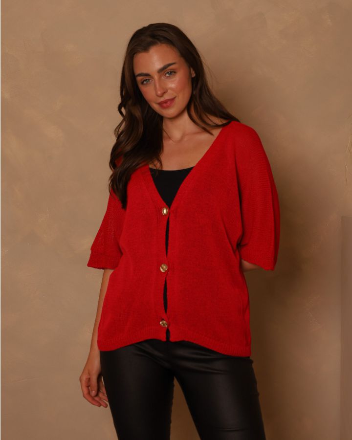 Erika Cardigan | Red