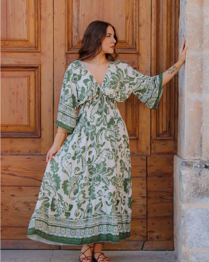 Selina Maxi Dress | Khaki