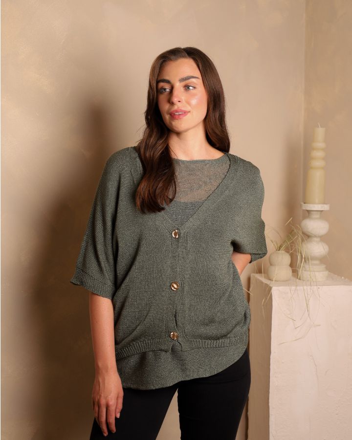 Erika Cardigan | Khaki