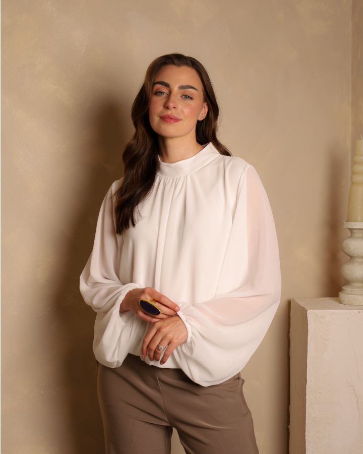 Camile Blouse | White