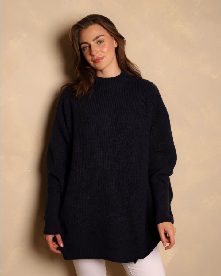 Elle Knit | Navy