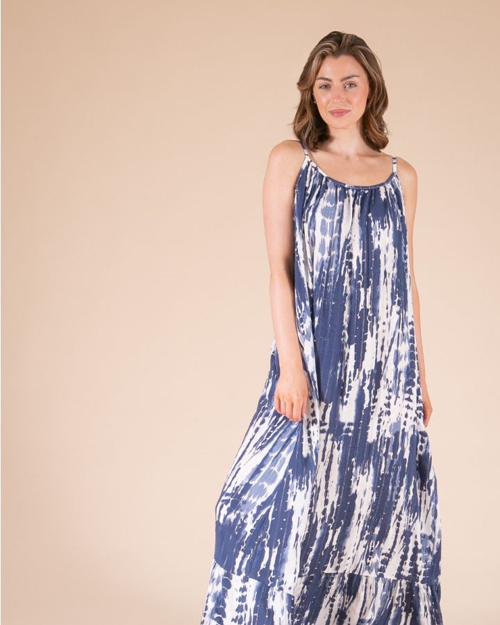 Emma Maxi Sundress | Navy