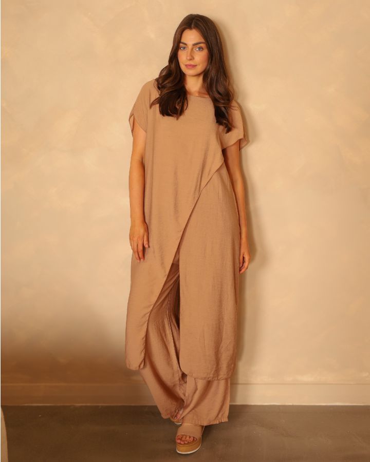 Asia Two-Piece | Camel