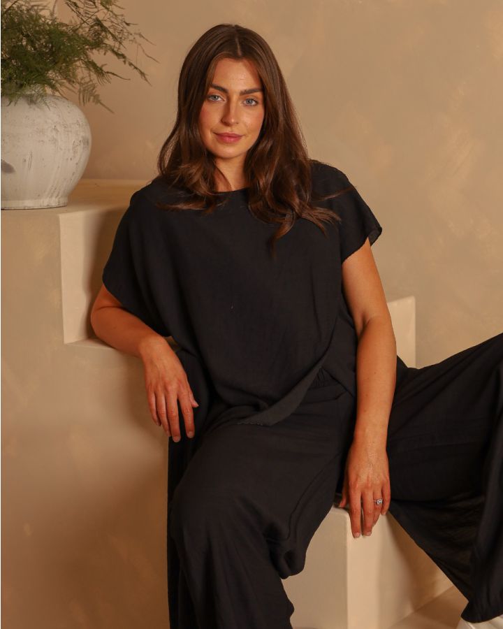 Asia Two-Piece | Black