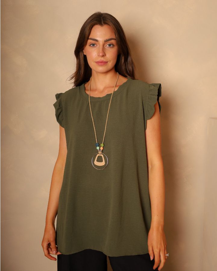 Sasha Top | Khaki