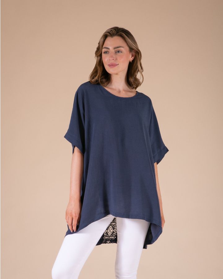Anna Top | Navy