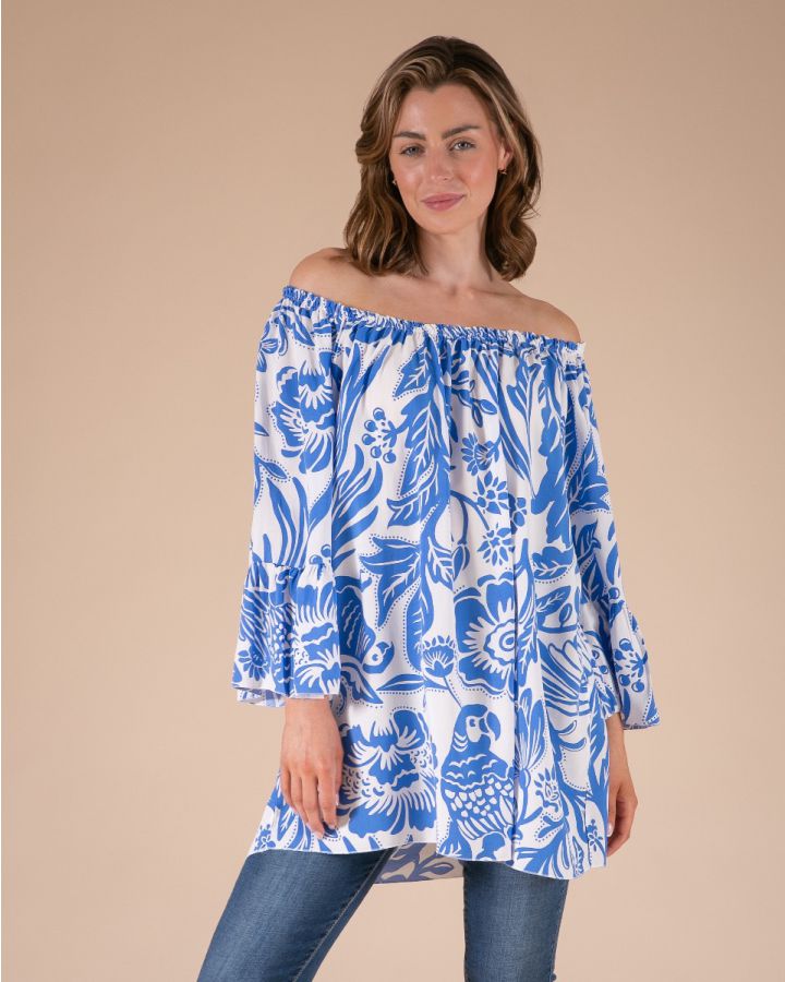 Polly Top | Royal Blue