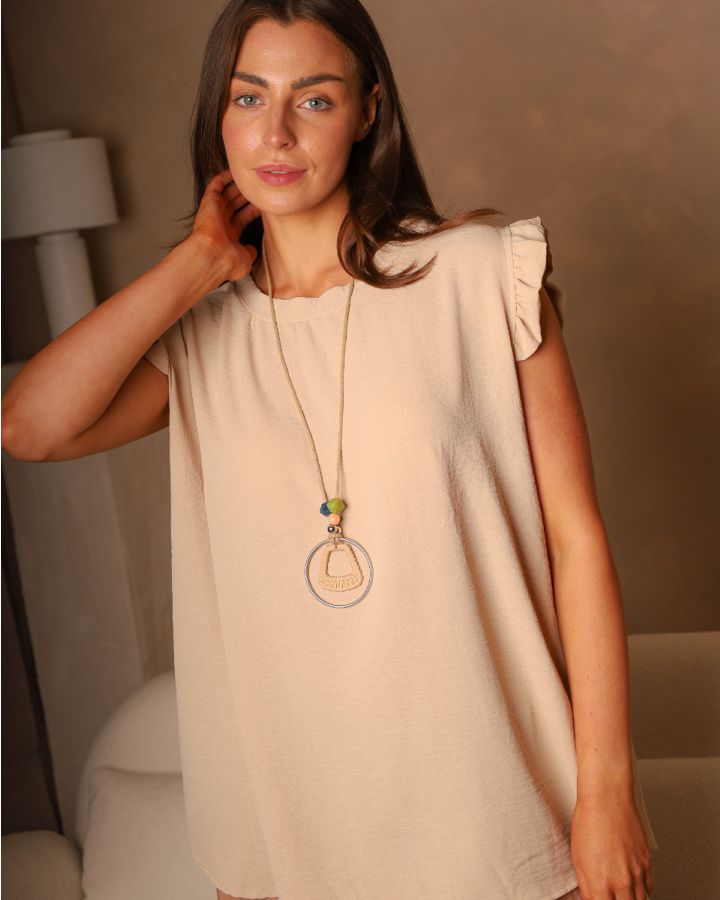 Sasha Top | Beige