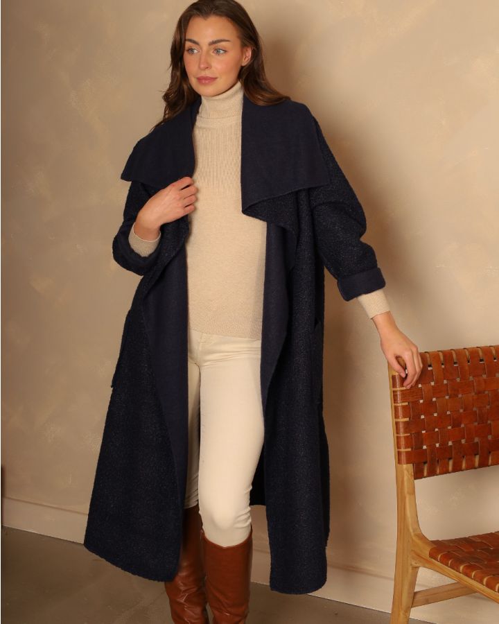 Kendall Coat | Navy