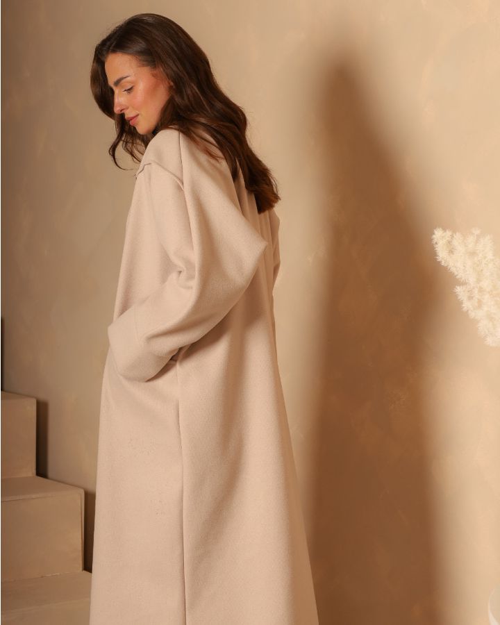 Nadia Coat | Cream
