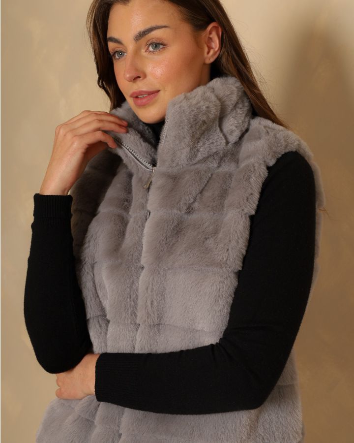 Hermione Gilet | Grey