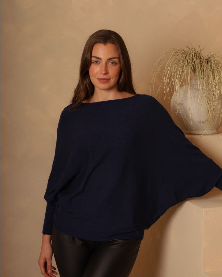 Chloe Knit | Navy