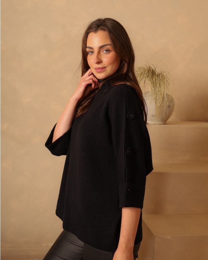 Poppy Knit | Black