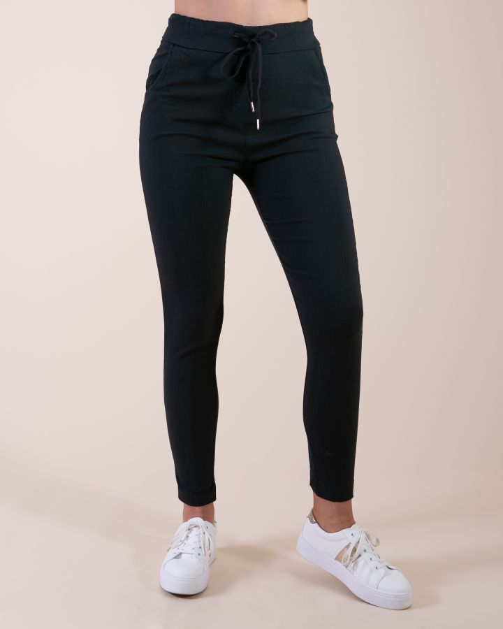 Jenna Relaxed Trouser | Charcoal