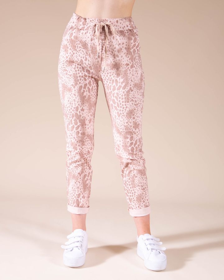 Snake Jenna Relaxed Trouser | Pink
