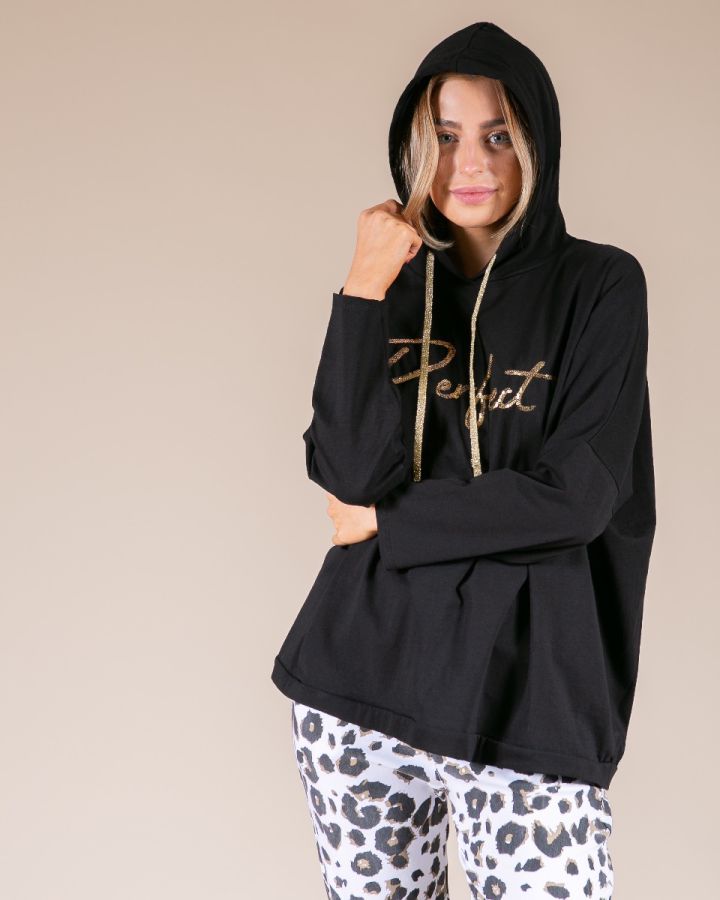 Perfect Hoodie Sweat | Black