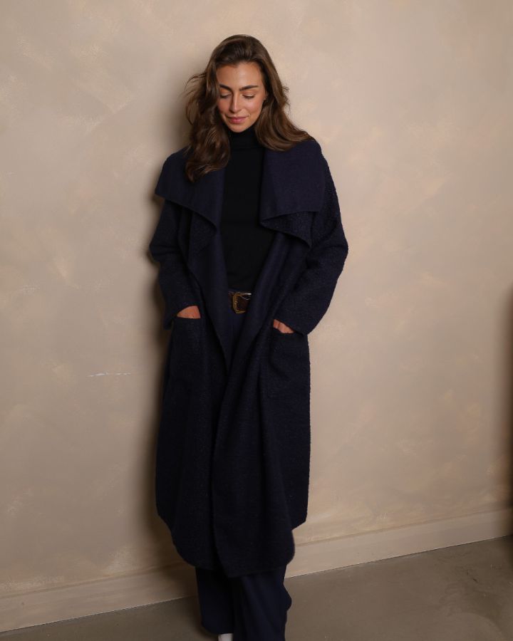 Kendall Coat | Navy