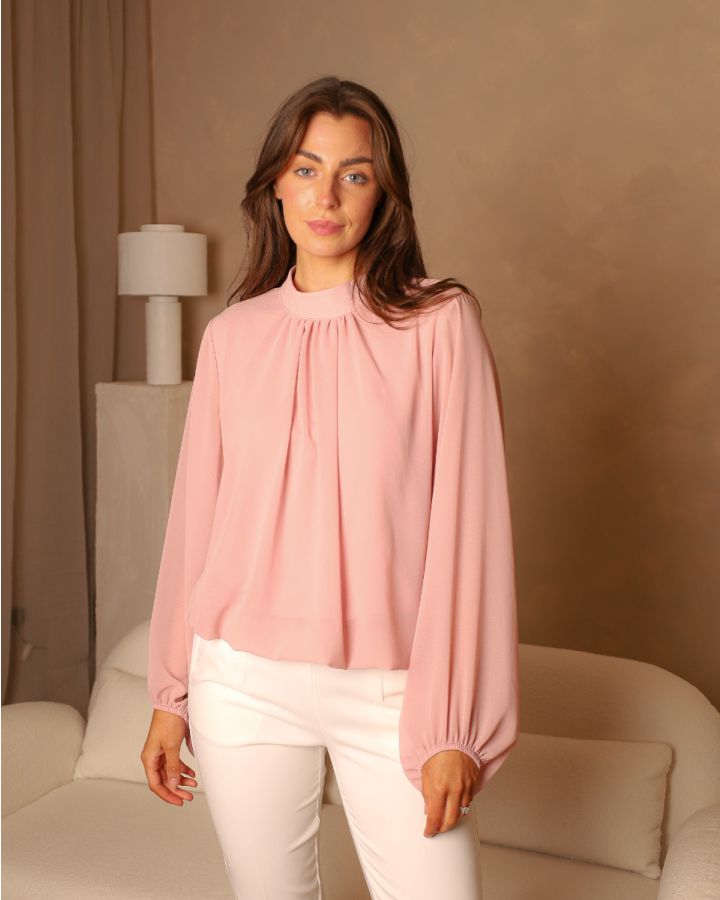 Camile Blouse | Pink