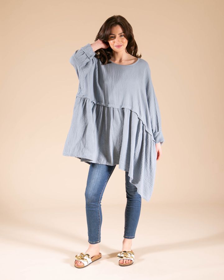 Florence Top | Blue