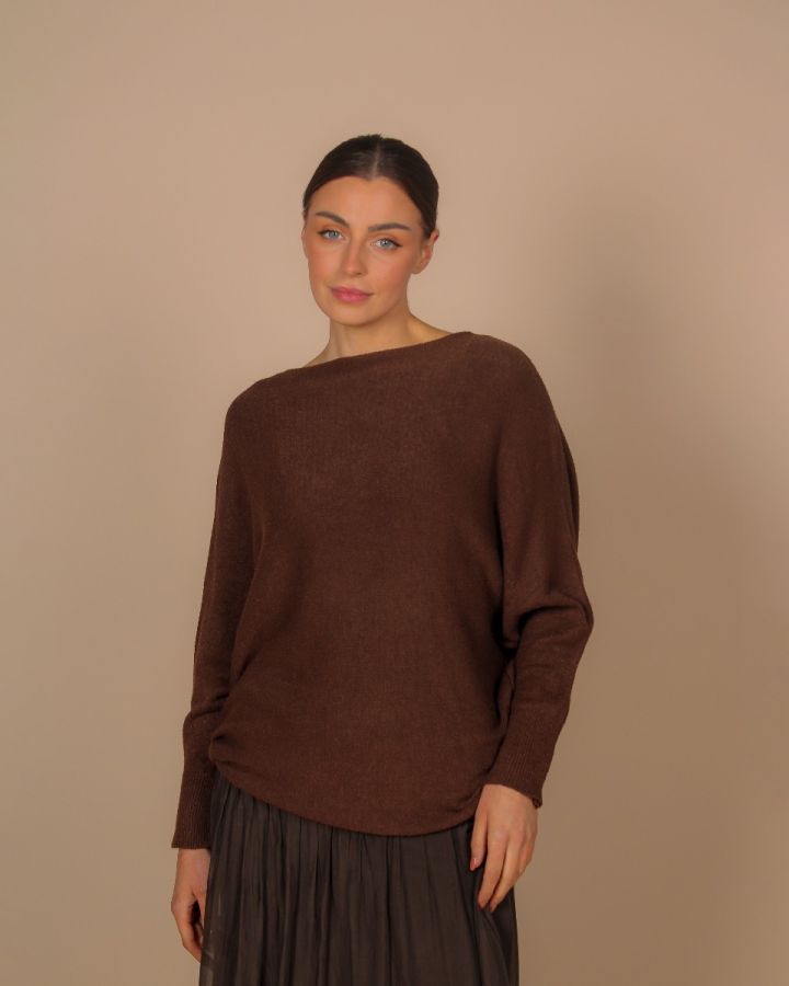 Chloe Knit | Chocolate