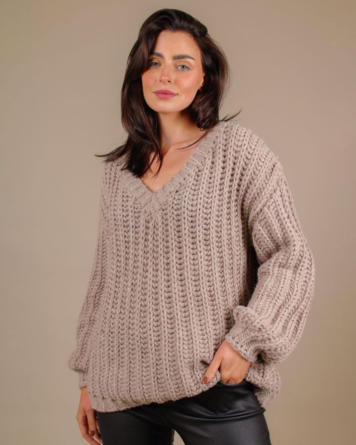 Harlow Jumper | Taupe