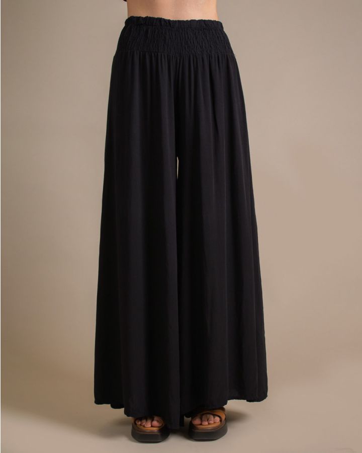Adena Palazzo Trouser | Black