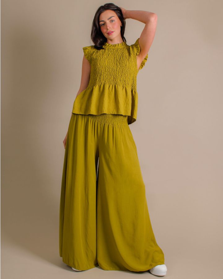 Adena Sherring Top | Olive